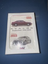 Toyota Avalon Playing Cards New Still In Box From TMMK picture