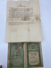 1942 Church Loyalty Bond Tithing United Presbyterian Church Letter picture