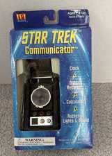 Star Trek Communicator-IPI Toys, TM2000, Clock, Calc, Dig Rec, Lights/Sound, NIB picture