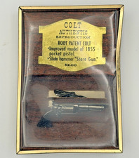 1855 Vintage Colt Authentic Reproduction Root Patent Colt Pocket Pistol Display picture