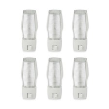 OSKOS 6 Pack Plug in Night Light with Manual On/Off Switch, 7W White picture