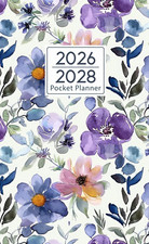 2026-2028 Pocket Planner: 3 year Pocket Calendar January 2026 to December 2028 picture
