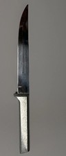 Vintage 60s Chuppa Knife Co. 4.75” Blade 8.75” Length Solid Handle Full Tng picture