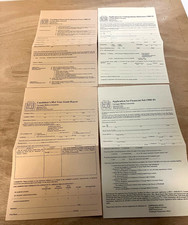 Carnegie Mellon University 1980 - 81 admission application papers picture