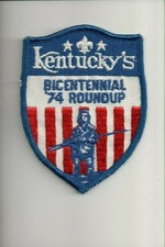 1974 Kentucky's Bicentennial Roundup patch picture