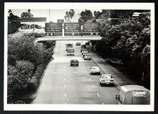 1986 Florida Interstate Highway Signs Miami Beach Coral Gables Vtg Press Photo picture