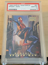1996 Marvel Masterpieces #87 💎 SPIDER-MAN 💎 PSA 10 💎 POP 7 💎 (Boris & Julie) picture