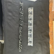 Unused, genuine Ferrari F355 Berlinetta emblem badge along with Ferrari badge ￼ picture