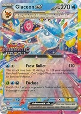Glaceon ex (Prismatic Evolutions Stamp) Holofoil [MCAP - 026/131] picture