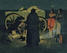 Shotgun Hospitality by Frederic Remington Old West 1908 8x10 Picture No Frame picture