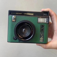 Starbucks 2024 China Green Polaroid Camera No Battery No Printing Paper picture