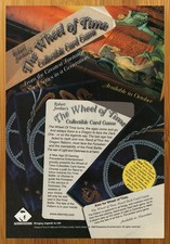 1999 Robert Jordan The Wheel of Time Card Game Print Ad/Poster CCG TCG Promo Art picture