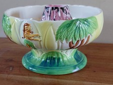 Vintage ORCHIDS OF HAWAII Volcano Hula Tiki Cocktail Bowl 8