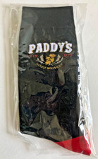 Paddy's Old Irish Whiskey Socks NEW IN PACKAGING Size: 9-11 - mid calf picture