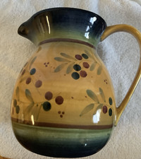 FTD JUG VASE FLOWERS OR  PITCHER POTTERY picture