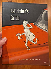 FREE SHIP 1956 Rinshed-Mason R-M Refinisher's Auto Paint Restoration Manual picture