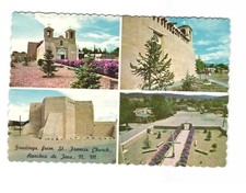 Ranchos de Taos Church Vintage postcard unposted picture