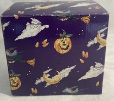 NOS 2002 Blue Sky Clayworks Halloween Ornament Grissella the Witch HTF In Box picture
