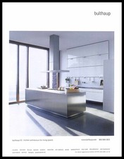 2007 Bulthaup Kitchen Architecture Vintage PRINT AD Modern Living Spaces picture