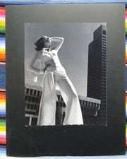 WILD VINTAGE 60S FASHION PHOTOGRAPH DOUG WILKINS SIGNED MID CENTURY MODERN MCM picture