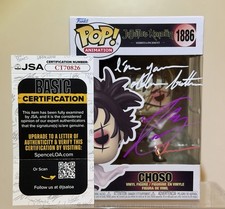 Jujutsu Kaisen Anime Choso #1886 Signed & Quoted By Ray Chase Funko Pop JSA COA picture
