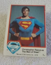 (72) DC COMICS 1978 SUPERMAN THE MOVIE CARDS (Pre-Owned) picture