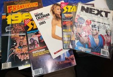 Vintage Magazine Lot 10pc Next Generation 1 Starlog Castle of Frankenstein picture