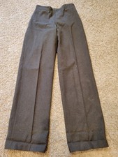 WW2 World War 2 Military Wool Army Trousers 28x34 M-1937? Pants *See Pics picture