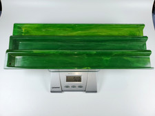 3 Beautiful Green Marbled Catalin Bakelite Mahjong Racks picture