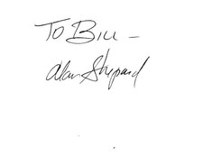 Alan Shepard-Signed Card picture