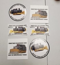 KILL DOZER KILLDOZER Stickers (6) picture