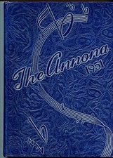 1951 Pensacola, Florida Yearbook - The Annona - Original, Nice Condition picture