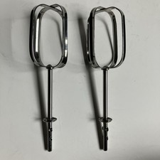 Replacement Beaters for Vintage Waring Multi Speed Hand Mixer 6” picture