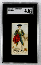 TORERO 1888 N31 Allen & Ginter World’s Dudes SGC 4.5 VG-EX+ picture