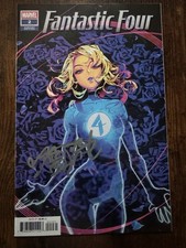 Fantastic Four #2 Signed by Rose Besch Trade Cover Variant Exclusive w/COA NM++ picture