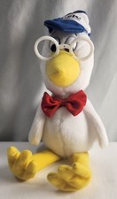 2 Vlasic Stork Plush Advertising Pickle Mascot Glasses Hat 9” Stuffed Toy picture