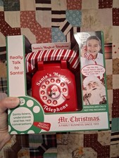 🌲Mr. Christmas Santa’s Interactive AI Magical Telephone New PHONE 60 MIN🎅🎅 picture