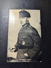 Mint Germany Soldier Military Portrait Postcard Lieutenant Udet picture