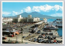 Napoli Italy Harbor Port Marina Postcard #0672 picture