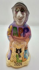 Fenton Happy Halloween Witch Figurine Artist Kim Barley 2024 Hand Painted #9/20 picture