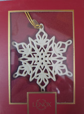Lenox 2025 Annual Snow Fantasies Snowflake Ornament With Box picture