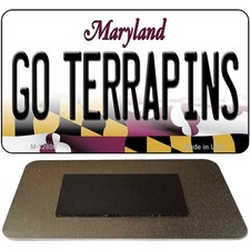 Go Terrapins Novelty Metal Magnet Fridge Refrigerator Home Kitchen Decoration picture