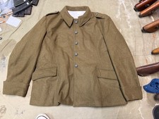 WWII FRENCH M1935 INFANTRY COMBAT FIELD WOOL TUNIC-2XLARGE 50R picture