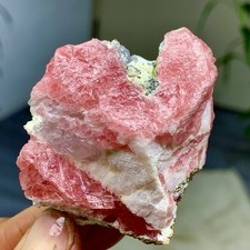 93G Natural Rhodochrosite Crystal rough Specimen Healing- Museum Grade picture