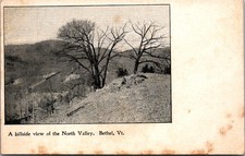 A Hillside View North Valley Bethel Vermont Scenic Landscape Vintage Postcard picture