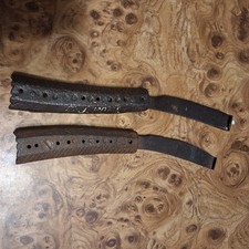 LOT OF 2 ANTIQUE T.J. POPE FARRIER'S HOOF KNIFE HORSE TOOLS PAT. SEP 12 99 picture