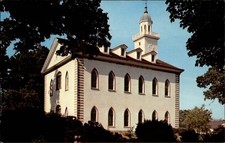 Kirtland Temple Kirtland Ohio vintage postcard I933 picture