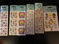 Vintage 1996 Sandylion Looney Tunes Lovables Stickers. Choice of 6 designs picture
