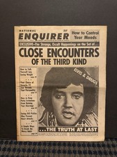 1977 Dec 20th National Enquirer Newspaper, Close Encounters 3rd Kind (VRN10J)-2 picture