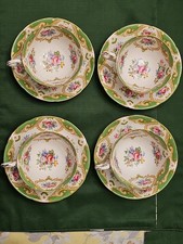 Vtg,Royal Grafton, Tea set of 4,Top Quality #6536T, Amazing  pattern,no flea bit picture
